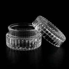China Macaron Glass Candle Jar With Lids 95ml Votive Glass Candle Holder With Lids manufacturer
