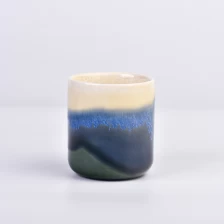 China ceramic empty candle jars unique wholesale luxury candle vessels manufacturer