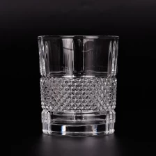 China 10oz clear glass candle jars empty glass candle vessels supplier manufacturer