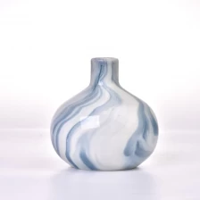 China Trendy Marble Decorative Ceramic Reed Diffuser Bottle manufacturer
