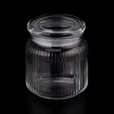 China 600ml Glass Container with Lid for Candle Making for Food Storage manufacturer
