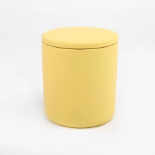 China 8oz Cement Candle Holders With Lids Customized Concrete Candle manufacturer