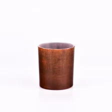 China Copper Glass Candler Holders manufacturer
