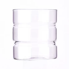 China Customized Borosilicate Glass Vessels for Candle Making manufacturer