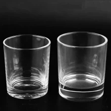 China Customized Luxury Clear Glass Candle Jars Wholesale manufacturer