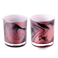 China Customized Empty Glass Candle Vessels Wholesale manufacturer