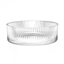 China Large Glass Candle Jars Jumbo Glass Candle Vessels Wholesale manufacturer