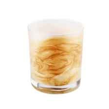 China Unique Luxury 300ml Glass Candle Holders For Decoration manufacturer