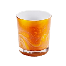 China 8oz Glass Candle Jars Custom Glass Candle Vessels manufacturer