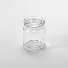 China Classic 4oz Glass Container With Lids For Candle Making For Storage manufacturer