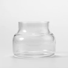 China Custom Classic Glass Candle Containers Wholesale manufacturer