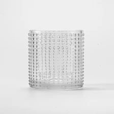China Private Label Spot Glass Candle Jar Custom Color Spot Glass Candle Holders 10oz 11oz 415ml Candle Glass manufacturer