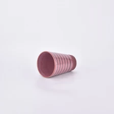 China Wholesale large capacity ceramic candle container for home decor manufacturer