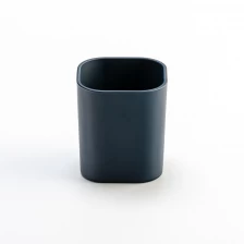 China Matte square Glass for Candle Making with home decor manufacturer