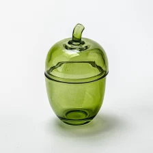 China 100ml Votive Glass Candle Jar With Lids Custom Color Cute Votive Glass Candle Holders With Lids manufacturer