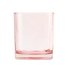China Wholesale luxury 8oz square glass candle jar manufacturer