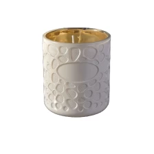 China Sunny Design Unique Decorative White Glass Candle Holders manufacturer