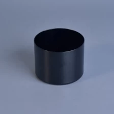 China 140ml Black Metal Candle Holders for scented candles manufacturer
