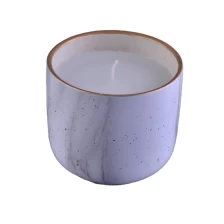 China luxury scented matte white candle container holders manufacturer