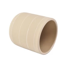 China Ceramic Candle Jars For Decoration manufacturer