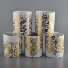 China Custom Matte White Candle Jars Ceramic Wholesale manufacturer