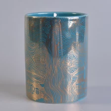 China Custom Design Ceramic Candle Jars Wholesale manufacturer
