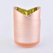 China Sunny new design heart shape 10oz glass jar for candle making manufacturer