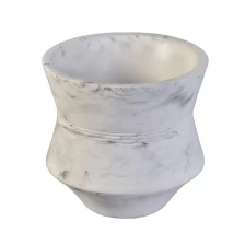 China Home decor custom matte grey candle concrete holder 10oz 20oz manufacturer