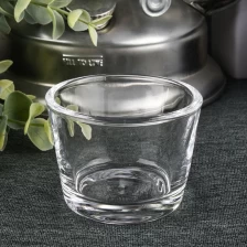 China 50ml Wholesales empty tealight crystal glass candle holder manufacturer