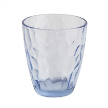 China Wholesales clear custom logo glass candle cup jar home decoration manufacturer