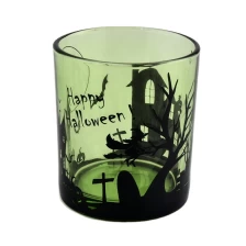 China Custom Halloween Glass Jars For Candle Making manufacturer