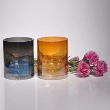 China Wholesale clear custom tealight candle glass holder jar for candles manufacturer