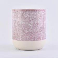 China Custom Empty Ceramic Candle Vessels Wholesale manufacturer