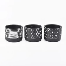 China Wholesale Cement Concrete Glass Candle Vessels manufacturer