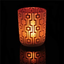 China Customized Christmas Wedding Decorative Glass Candle Jars Wholesale manufacturer