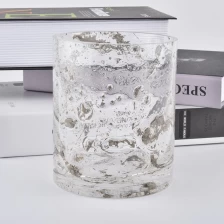 China 16oz Custom Hand Blown Glass Jar Candle manufacturer