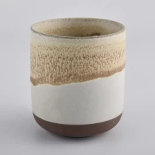 China Modern 10oz Ceramic Jars For Candle Making manufacturer