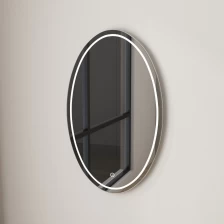 Chiny Beauty Oval Beveled Frameless Wall Mirrors Make Up Mirror for Bathroom, Bedroom, - COPY - pra899 producent