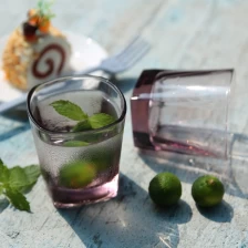 Cina Bicchiere da cocktail in vetro highball marrone chiaro con acqua trasparente produttore
