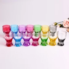 China Wholesale Personalized Promotional 2oz Custom color Print tequila shot glass set of 6 in stock manufacturer