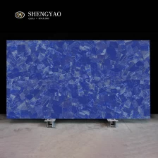 Chine Dalle de pierres précieuses bleu lazuli bleu fabricant