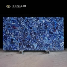 China Blue Sodalite Blue Jasper Gemstone Slab manufacturer
