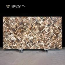 中国 出厂价出售木化石宝石板 制造商