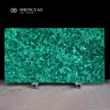 Chine Dalle de pierre semi-précieuse en malachite verte | Fournisseur de dalles de pierres précieuses Chine fabricant