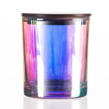 China Iridescent Candle Jar Supply 8oz manufacturer