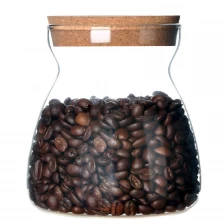 China 22oz Handmade Borosilicate Glass Storage Jar manufacturer