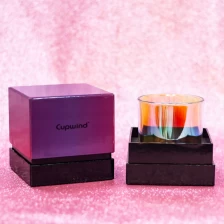 China Luxuriöse Geschenkbox für Duftkerze Iridescent Hersteller