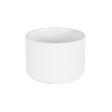China White Matte Ceramic Candle Jar Votive Wholesale manufacturer