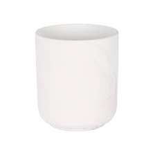 China 10oz Empty Ceramic Votive Candle Holder For Candle Making manufacturer