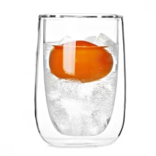 China FDA Safe Borosilicate Glass Double Wall Glass 7oz manufacturer